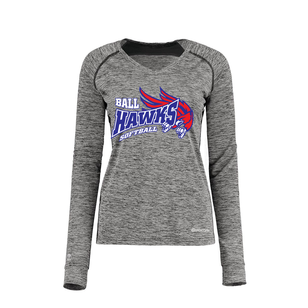 Ladies Electric Long Sleeve Shirt