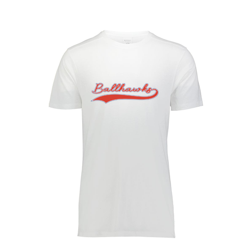 [FTSCUBWH-AS-LOGO3] Decker Men's Tri-Blend T-Shirt - Short Sleeve (Adult S, White, Logo 3)