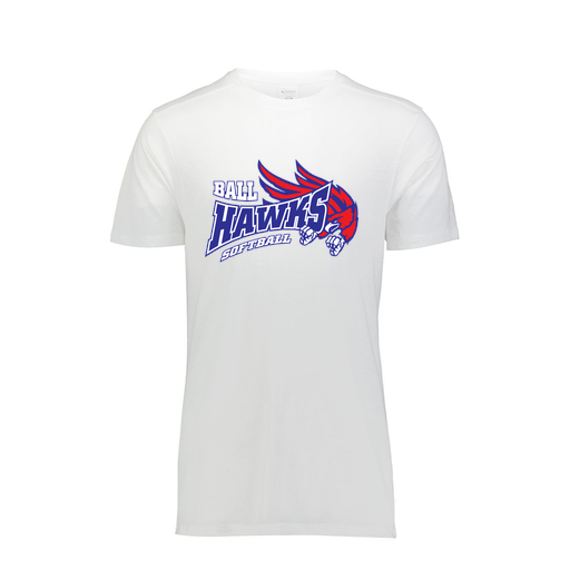 [FTSCUBWH-YS-LOGO1] Decker Youth Tri-Blend T-Shirt - Short Sleeve (Youth S, White, Logo 1)